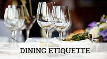 Dining Etiquette for Business and Pleasure | Professional Courtesy, LLC